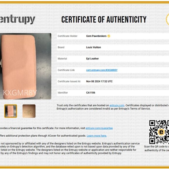 Louis Vuitton Epi Rose Ballerine Zippy Wallet Long Wallet - Picture 10 of 10